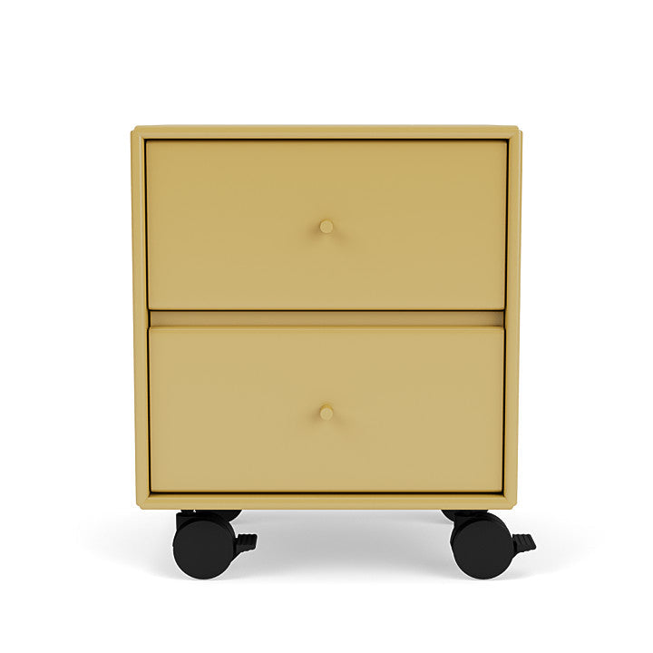 [product_category]-Montana Drift Drawer Module With Castors, Cumin Yellow-Montana Furniture-5714322384049-000DRIFT-157-05-MON-2
