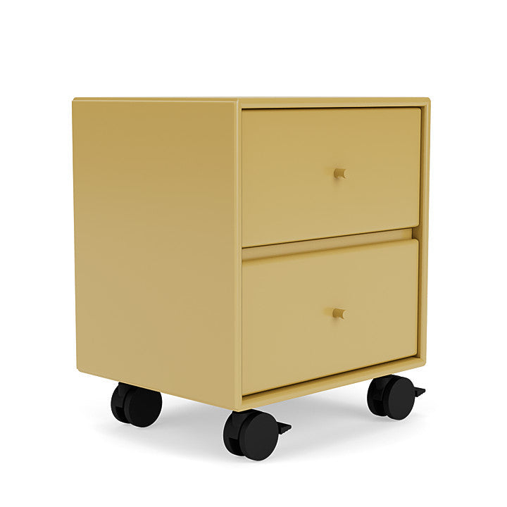 [product_category]-Montana Drift Drawer Module With Castors, Cumin Yellow-Montana Furniture-5714322384049-000DRIFT-157-05-MON-3