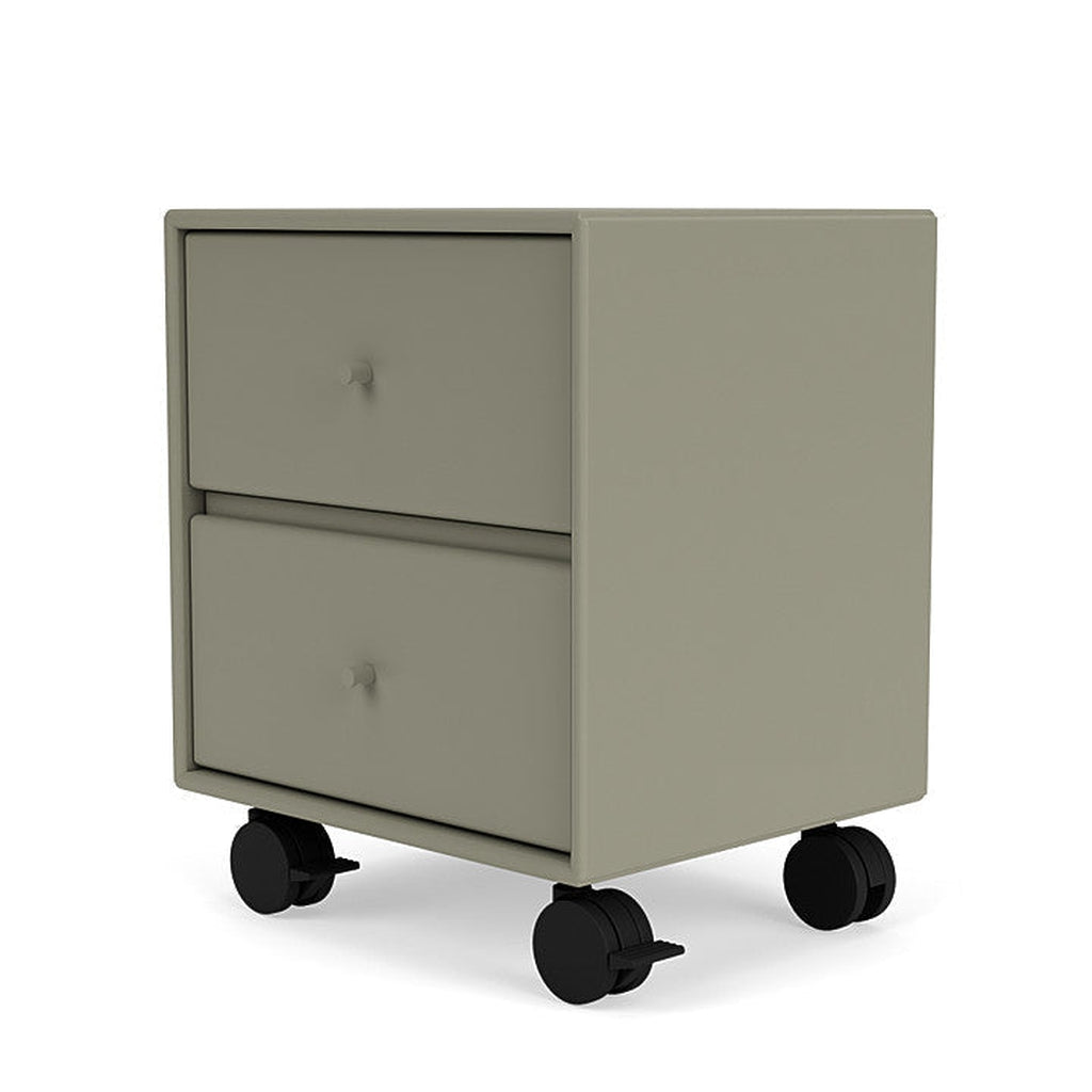 [product_category]-Montana Drift Drawer Module With Castors, Fennel Green-Montana Furniture-5714322383189-000DRIFT-144-05-MON-1