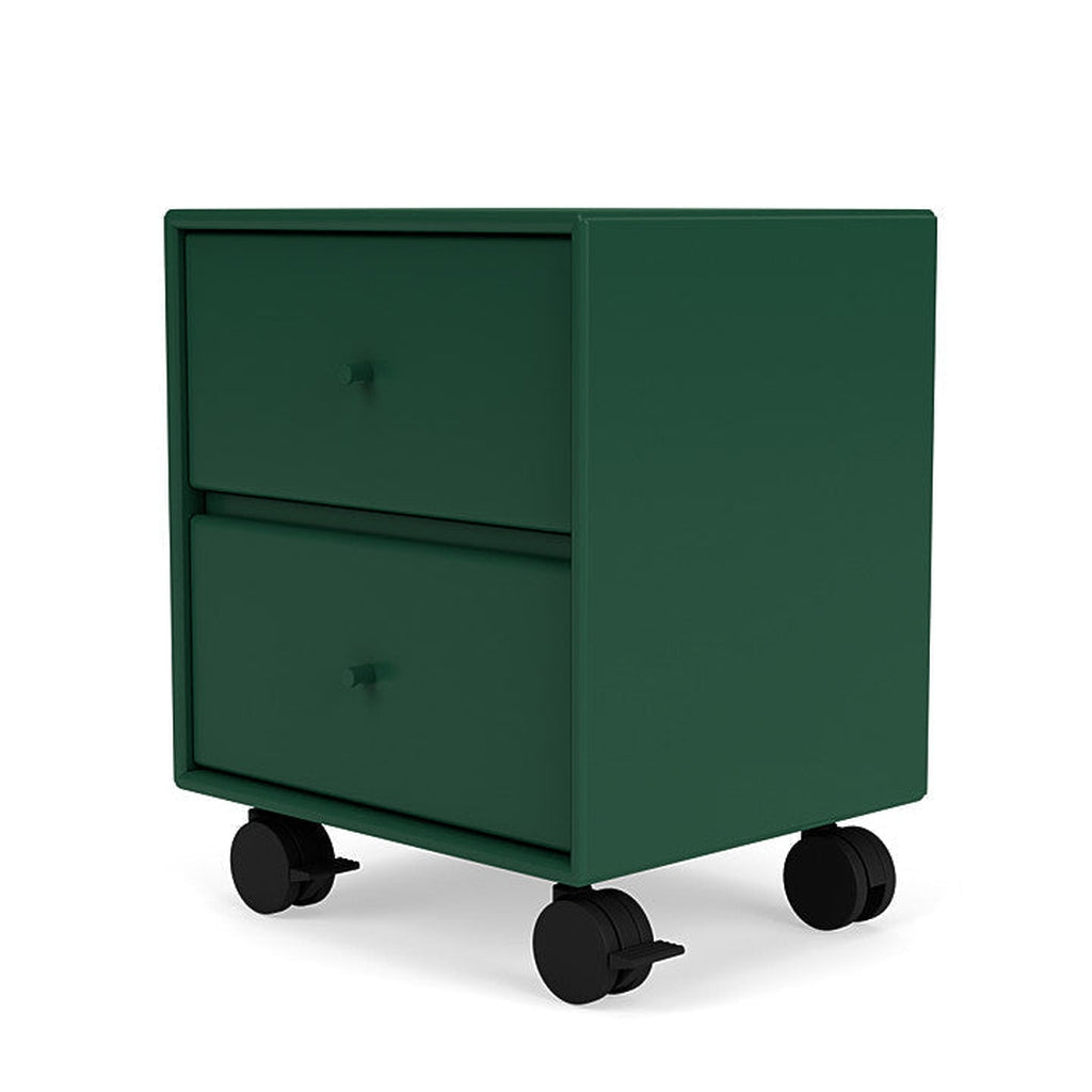 [product_category]-Montana Drift Drawer Module With Castors, Pine Green-Montana Furniture-5714322382632-000DRIFT-136-05-MON-1