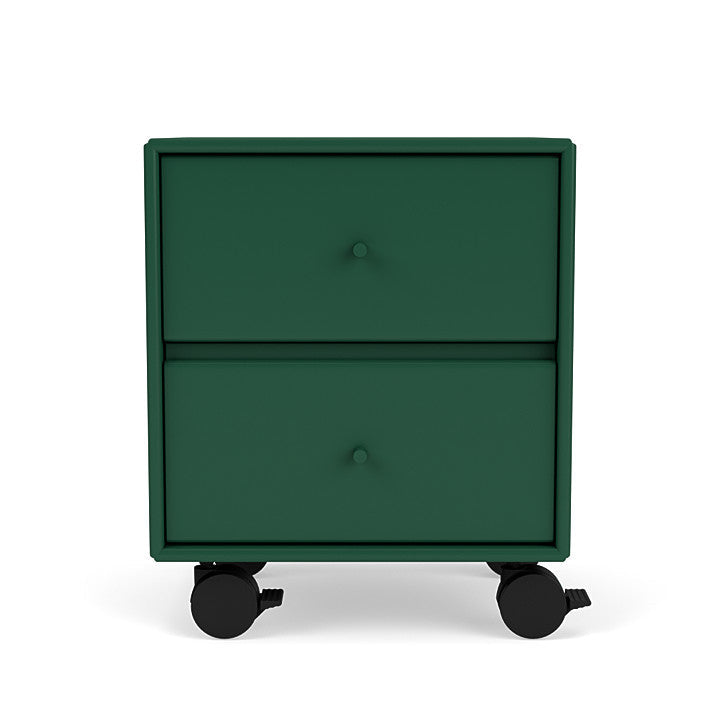 [product_category]-Montana Drift Drawer Module With Castors, Pine Green-Montana Furniture-5714322382632-000DRIFT-136-05-MON-2