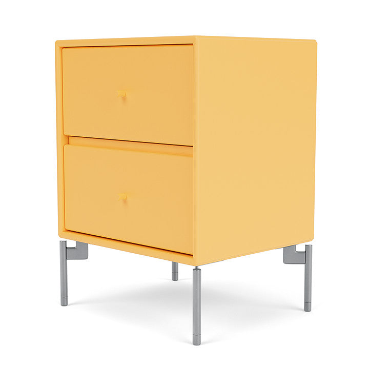 [product_category]-Montana Drift Drawer Module With Legs, Acacia/Matt Chrome-Montana Furniture-5715288345877-000DRIFT-166-01-MON-1