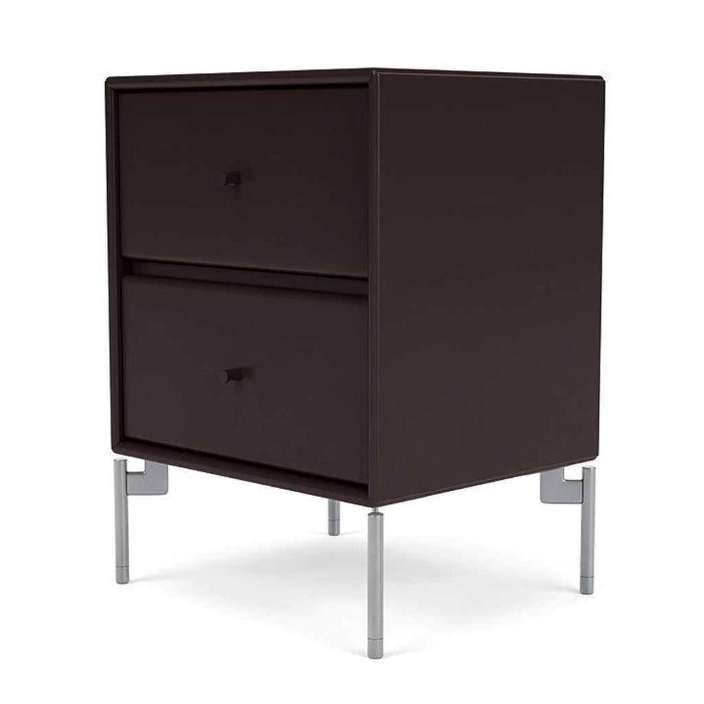 [product_category]-Montana Drift Drawer Module With Legs, Balsamic/Matt Chrome-Montana Furniture-5714322384247-000DRIFT-160-01-MON-1