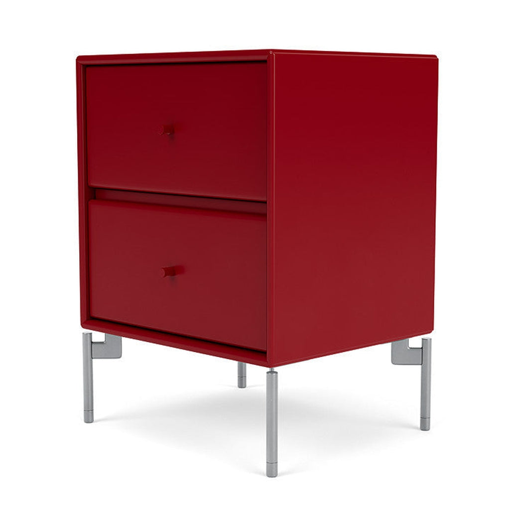 [product_category]-Montana Drift Drawer Module With Legs, Beetroot/Matt Chrome-Montana Furniture-5714322384643-000DRIFT-165-01-MON-1