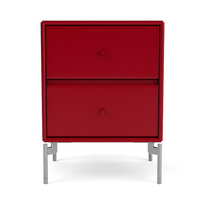 [product_category]-Montana Drift Drawer Module With Legs, Beetroot/Matt Chrome-Montana Furniture-5714322384643-000DRIFT-165-01-MON-2