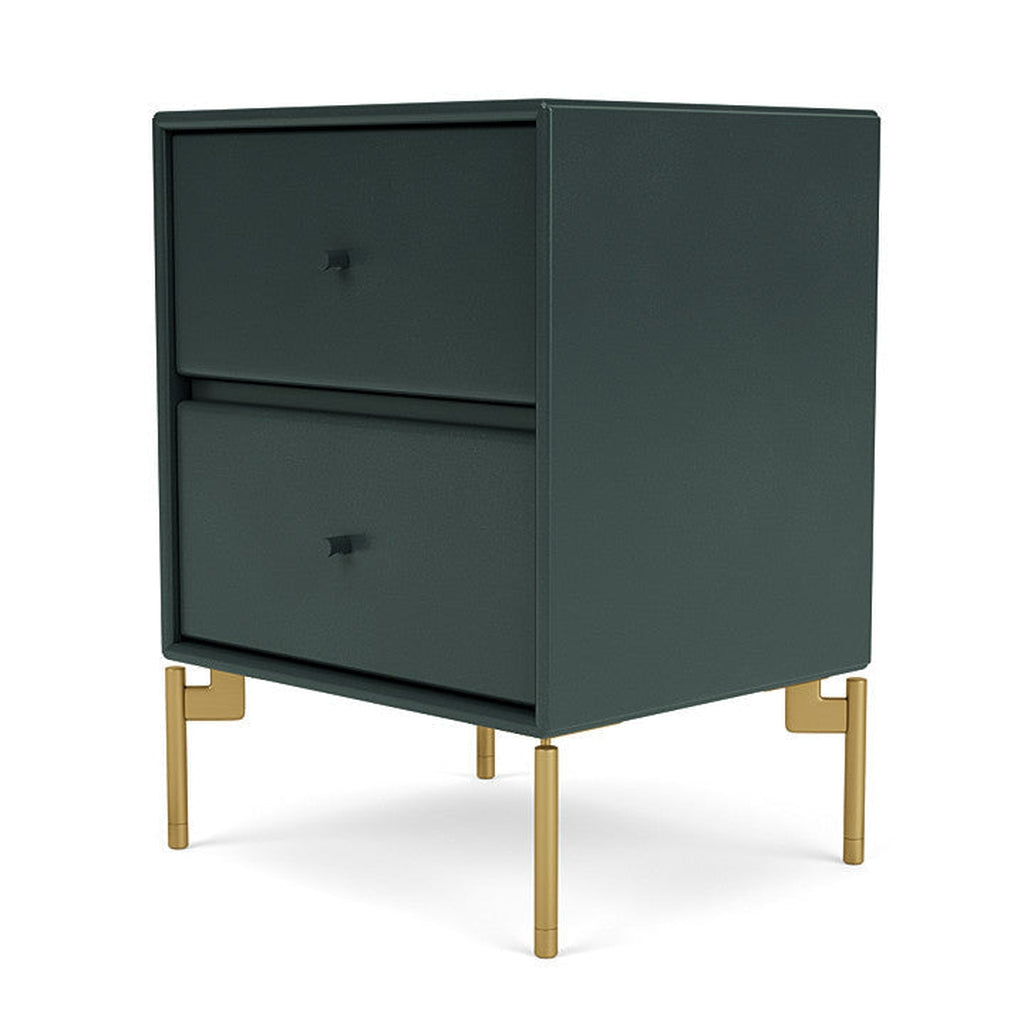[product_category]-Montana Drift Drawer Module With Legs, Black Jade/Brass-Montana Furniture-5714322384551-000DRIFT-163-09-MON-1