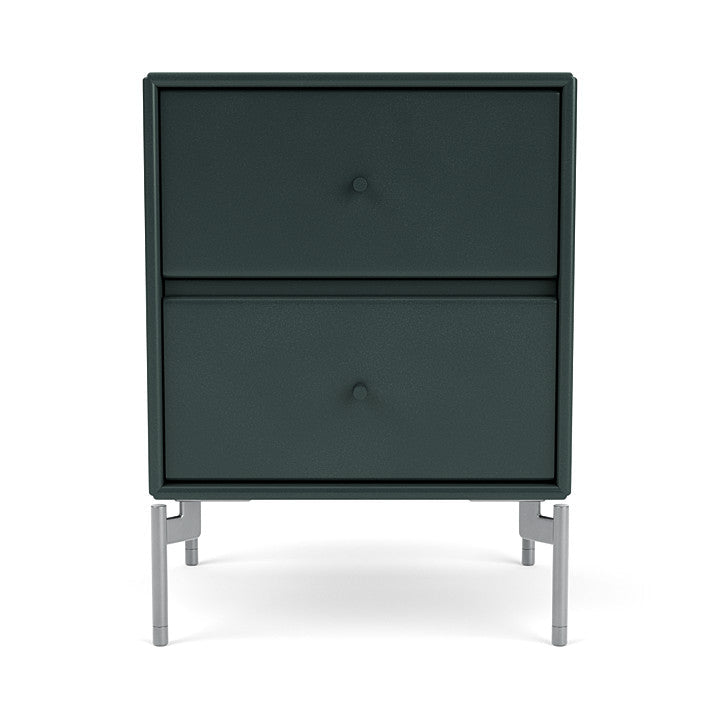[product_category]-Montana Drift Drawer Module With Legs, Black Jade/Matt Chrome-Montana Furniture-5714322384483-000DRIFT-163-01-MON-2