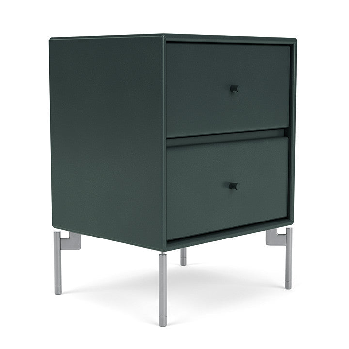 [product_category]-Montana Drift Drawer Module With Legs, Black Jade/Matt Chrome-Montana Furniture-5714322384483-000DRIFT-163-01-MON-3