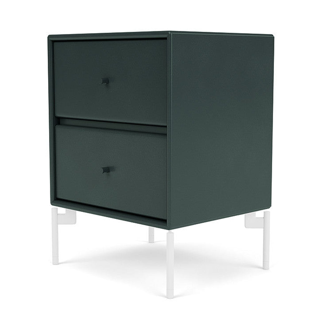 [product_category]-Montana Drift Drawer Module With Legs, Black Jade/Snow White-Montana Furniture-5714322384490-000DRIFT-163-02-MON-1