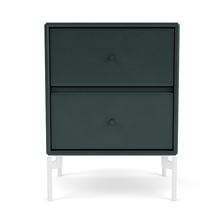[product_category]-Montana Drift Drawer Module With Legs, Black Jade/Snow White-Montana Furniture-5714322384490-000DRIFT-163-02-MON-2