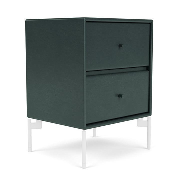 [product_category]-Montana Drift Drawer Module With Legs, Black Jade/Snow White-Montana Furniture-5714322384490-000DRIFT-163-02-MON-3