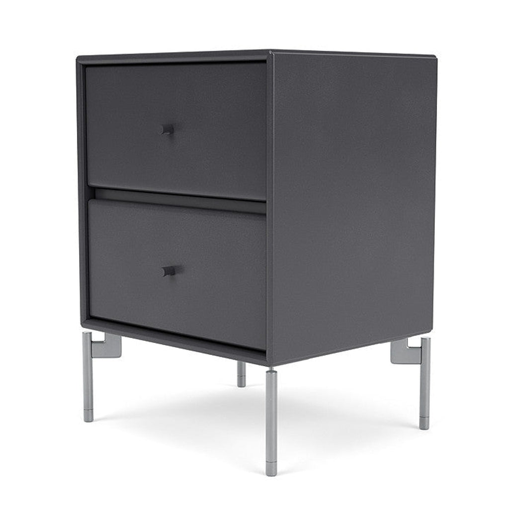 [product_category]-Montana Drift Drawer Module With Legs, Carbon Black/Matt Chrome-Montana Furniture-5714322384803-000DRIFT-36-01-MON-1