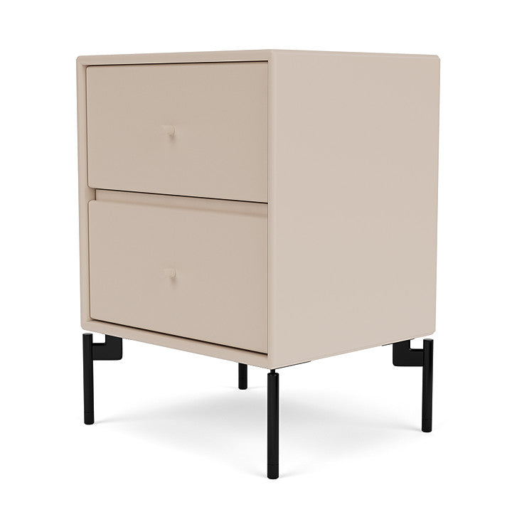 [product_category]-Montana Drift Drawer Module With Legs, Clay/Black-Montana Furniture-5715288346126-000DRIFT-168-03-MON-1