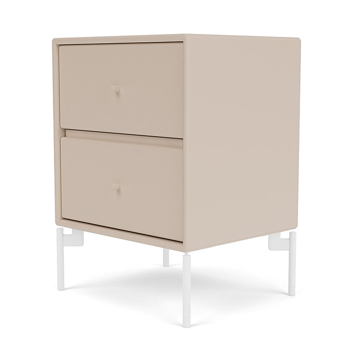 [product_category]-Montana Drift Drawer Module With Legs, Clay/Snow White-Montana Furniture-5715288346119-000DRIFT-168-02-MON-1