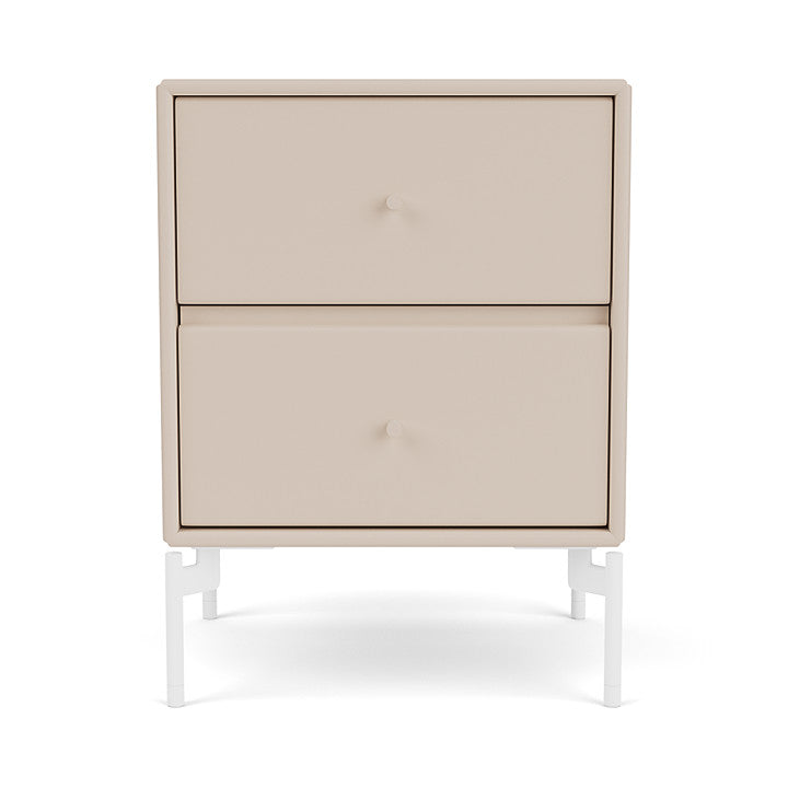 [product_category]-Montana Drift Drawer Module With Legs, Clay/Snow White-Montana Furniture-5715288346119-000DRIFT-168-02-MON-2