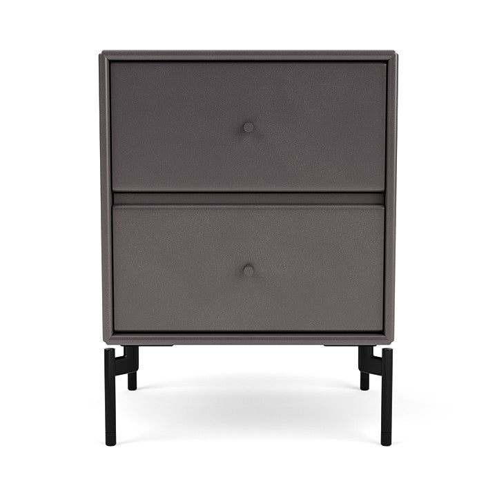 [product_category]-Montana Drift Drawer Module With Legs, Coffee/Black-Montana Furniture-5714322384742-000DRIFT-35-03-MON-2