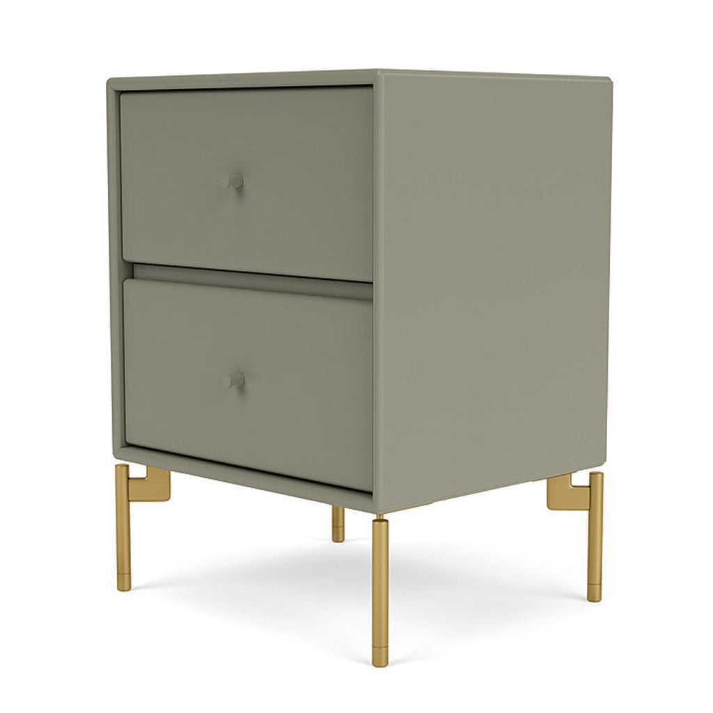 [product_category]-Montana Drift Drawer Module With Legs, Fennel/Brass-Montana Furniture-5714322383219-000DRIFT-144-09-MON-1