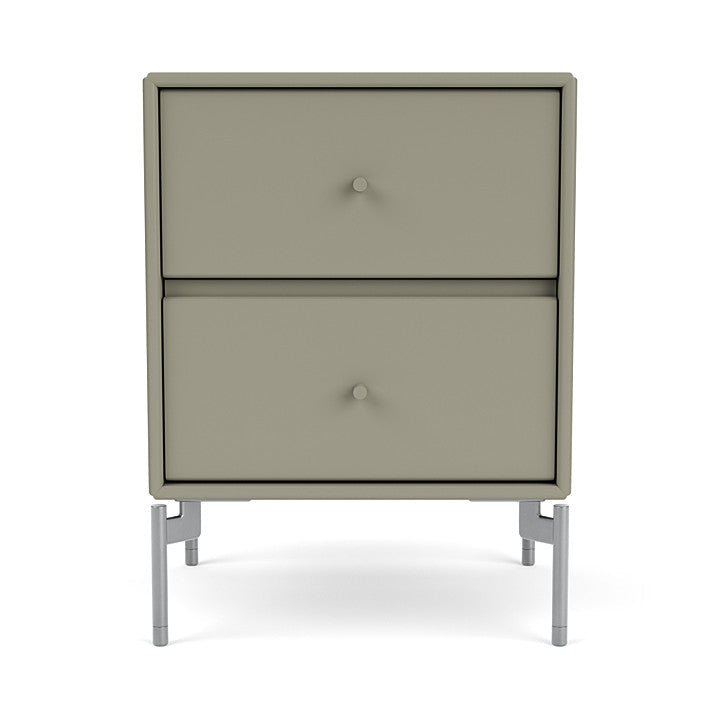 [product_category]-Montana Drift Drawer Module With Legs, Fennel/Matt Chrome-Montana Furniture-5714322383141-000DRIFT-144-01-MON-2