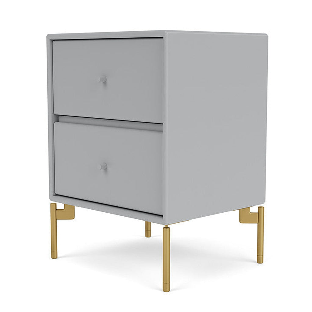[product_category]-Montana Drift Drawer Module With Legs, Fjord/Brass-Montana Furniture-5714322382434-000DRIFT-02-09-MON-1
