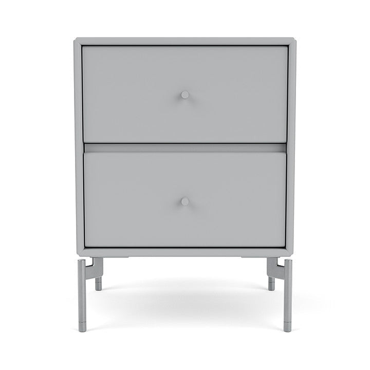[product_category]-Montana Drift Drawer Module With Legs, Fjord/Matt Chrome-Montana Furniture-5714322382366-000DRIFT-02-01-MON-2