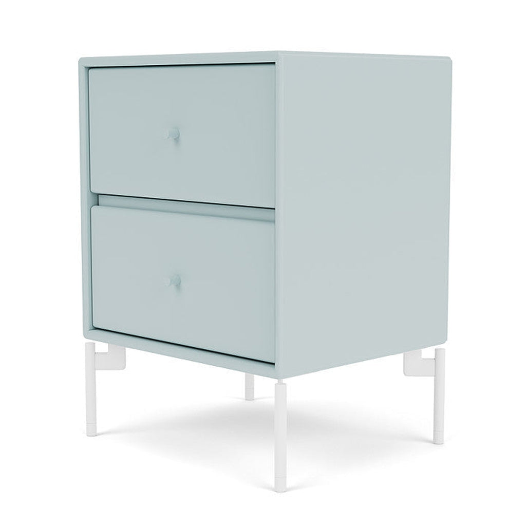 [product_category]-Montana Drift Drawer Module With Legs, Flint/Snow White-Montana Furniture-5714322383462-000DRIFT-148-02-MON-1
