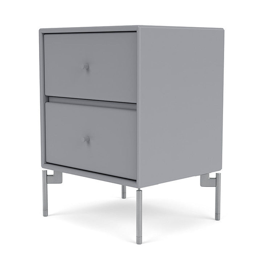 [product_category]-Montana Drift Drawer Module With Legs, Graphic/Matt Chrome-Montana Furniture-5714322382519-000DRIFT-100-01-MON-1