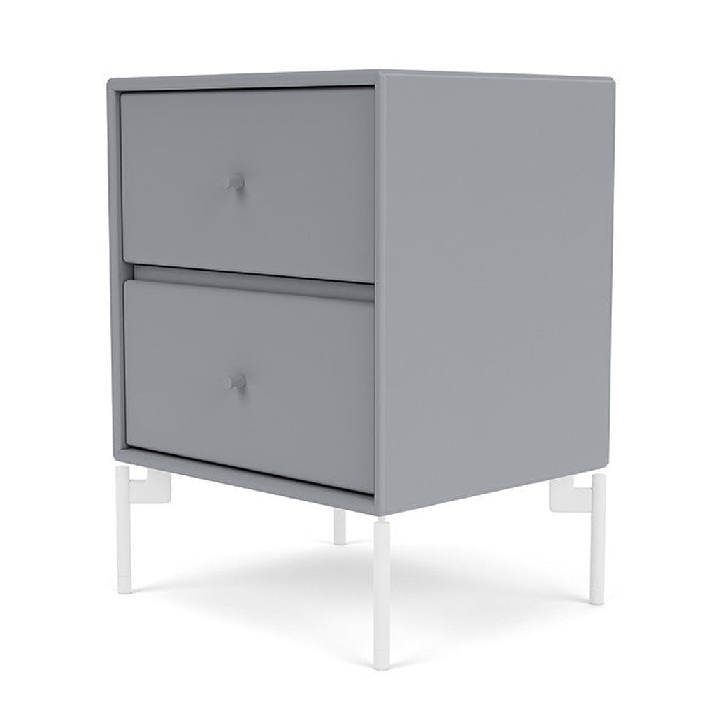 [product_category]-Montana Drift Drawer Module With Legs, Graphic/Snow White-Montana Furniture-5714322382526-000DRIFT-100-02-MON-1