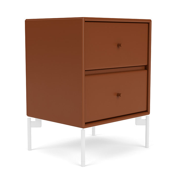 [product_category]-Montana Drift Drawer Module With Legs, Hazelnut/Snow White-Montana Furniture-5714322383318-000DRIFT-146-02-MON-3