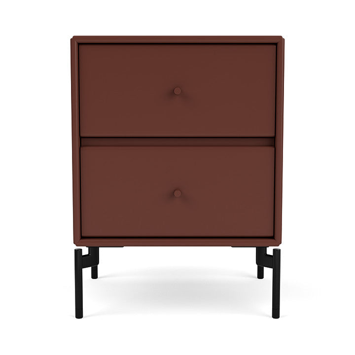 [product_category]-Montana Drift Drawer Module With Legs, Masala/Black-Montana Furniture-5714322355865-000DRIFT-155-03-MON-2
