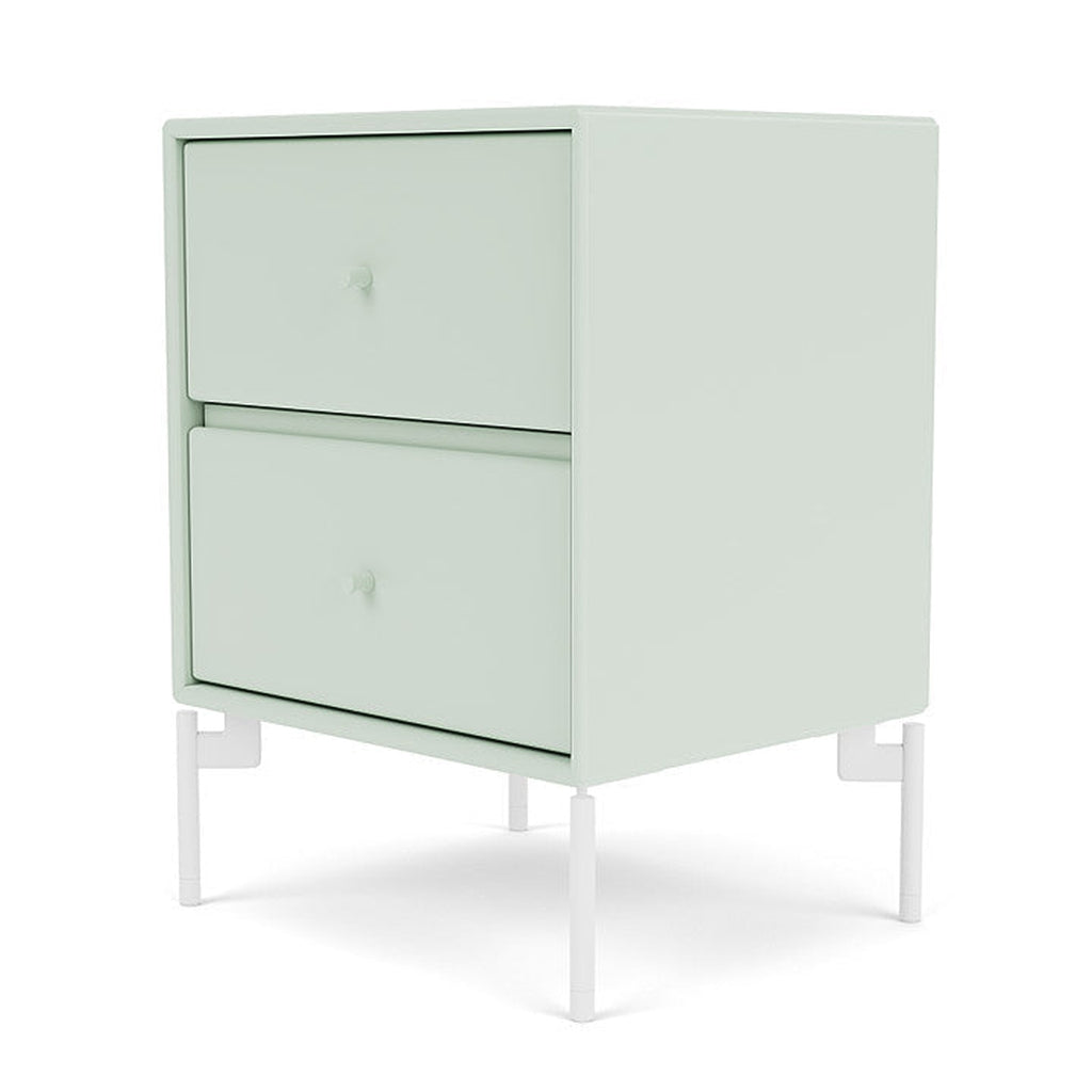 [product_category]-Montana Drift Drawer Module With Legs, Mist/Snow White-Montana Furniture-5714322384339-000DRIFT-161-02-MON-1