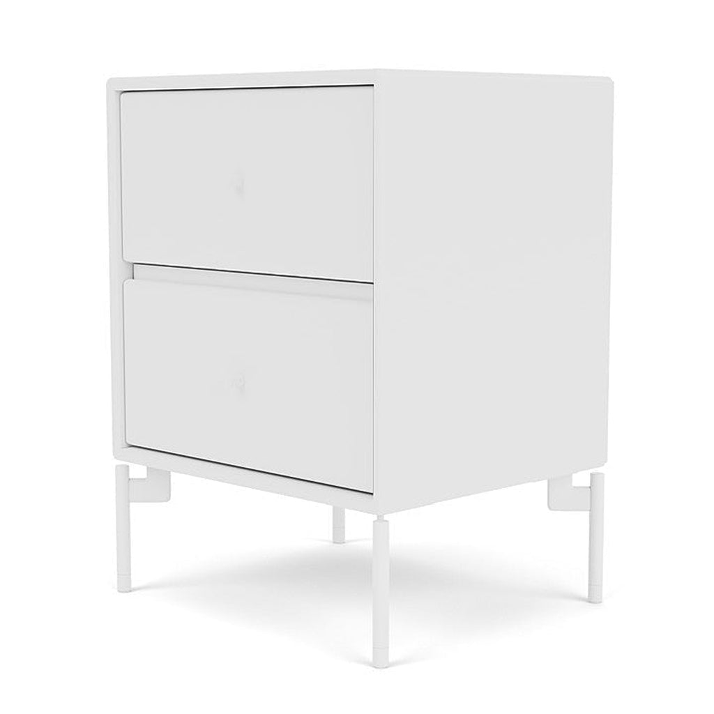 [product_category]-Montana Drift Drawer Module With Legs, New White/Snow White-Montana Furniture-5714322205580-000DRIFT-101-02-MON-1