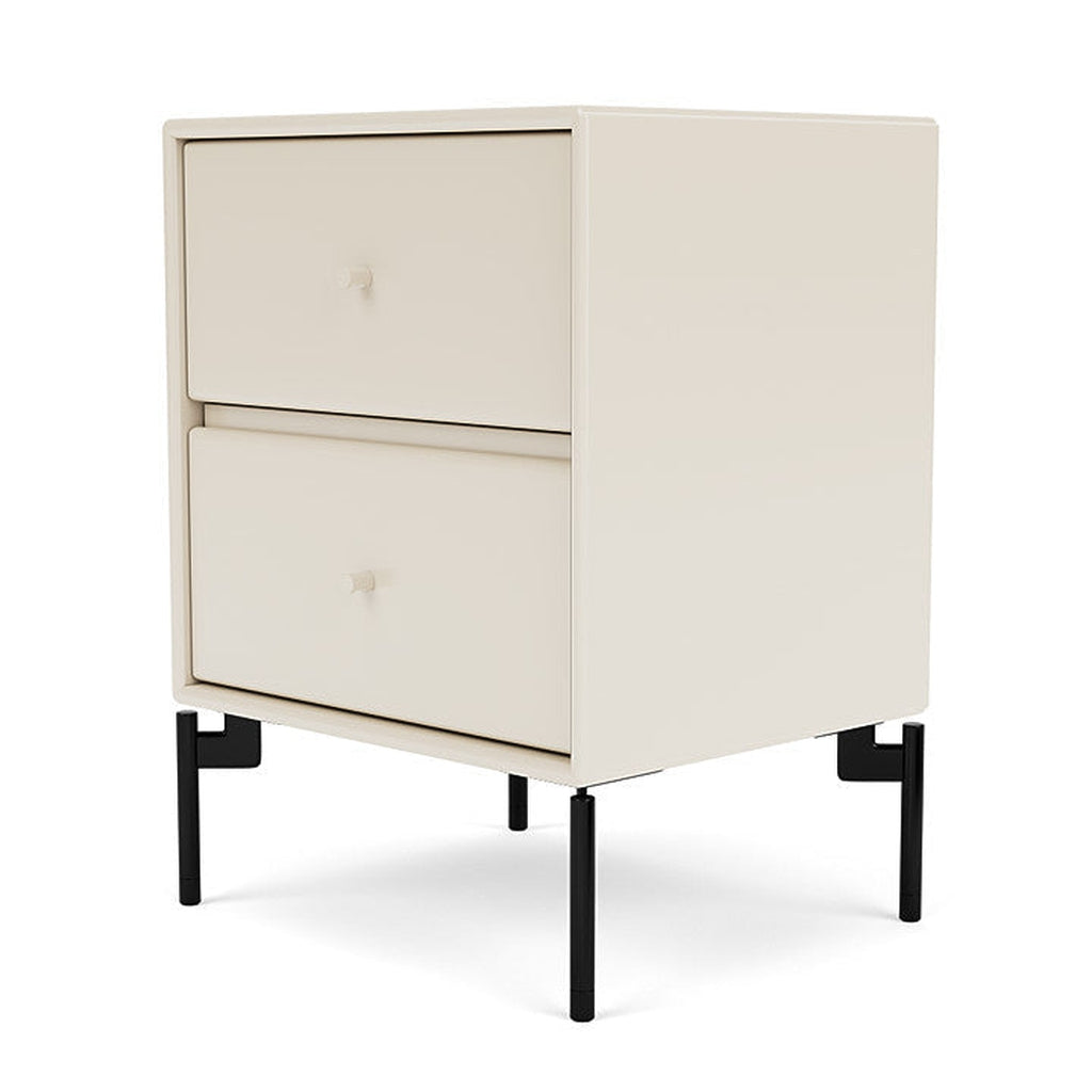 [product_category]-Montana Drift Drawer Module With Legs, Oat/Black-Montana Furniture-5714322384100-000DRIFT-158-03-MON-1