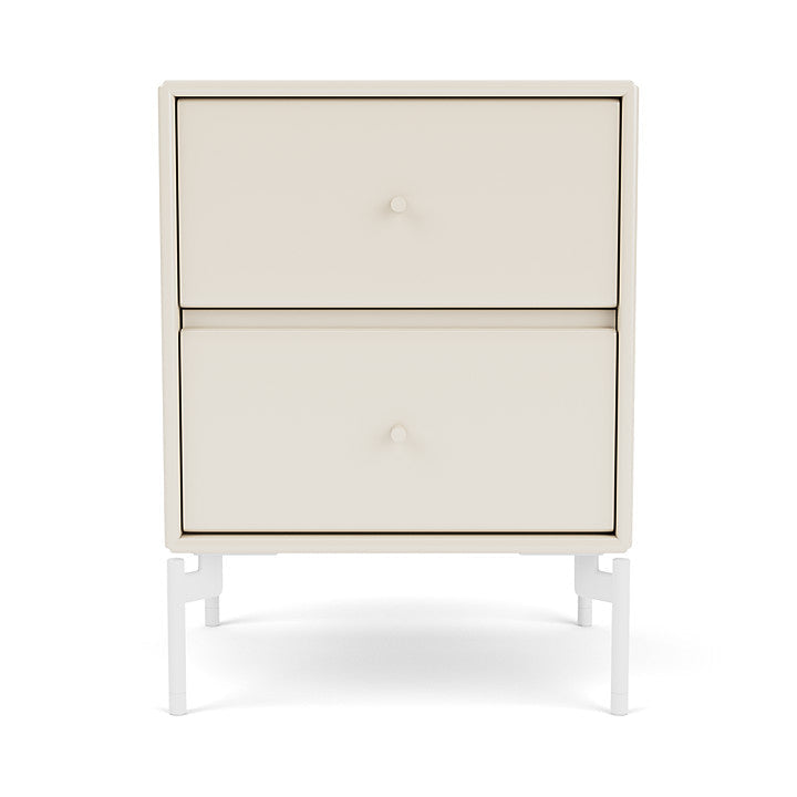 [product_category]-Montana Drift Drawer Module With Legs, Oat/Snow White-Montana Furniture-5714322384094-000DRIFT-158-02-MON-2