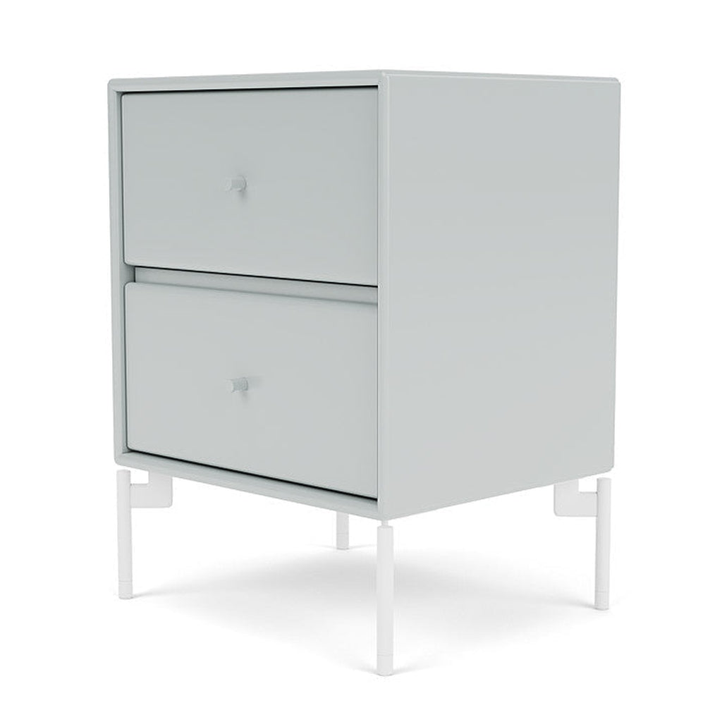 [product_category]-Montana Drift Drawer Module With Legs, Oyster/Snow White-Montana Furniture-5714322383936-000DRIFT-156-02-MON-1