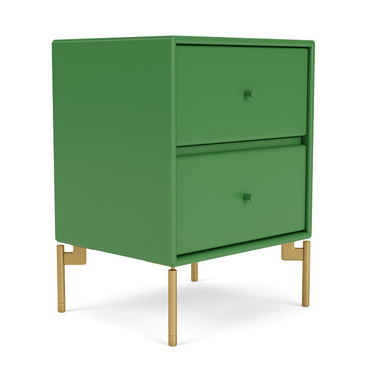 [product_category]-Montana Drift Drawer Module With Legs, Parsley/Brass-Montana Furniture-5714322383769-000DRIFT-152-09-MON-3