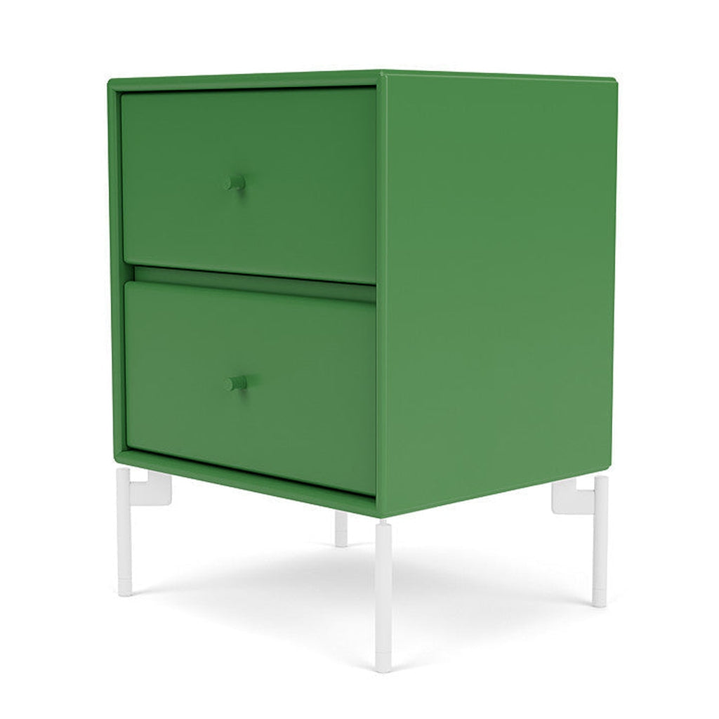 [product_category]-Montana Drift Drawer Module With Legs, Parsley/Snow White-Montana Furniture-5714322383707-000DRIFT-152-02-MON-1