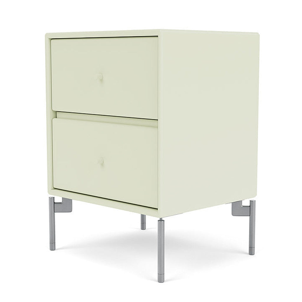 [product_category]-Montana Drift Drawer Module With Legs, Pomelo/Matt Chrome-Montana Furniture-5714322382830-000DRIFT-140-01-MON-1