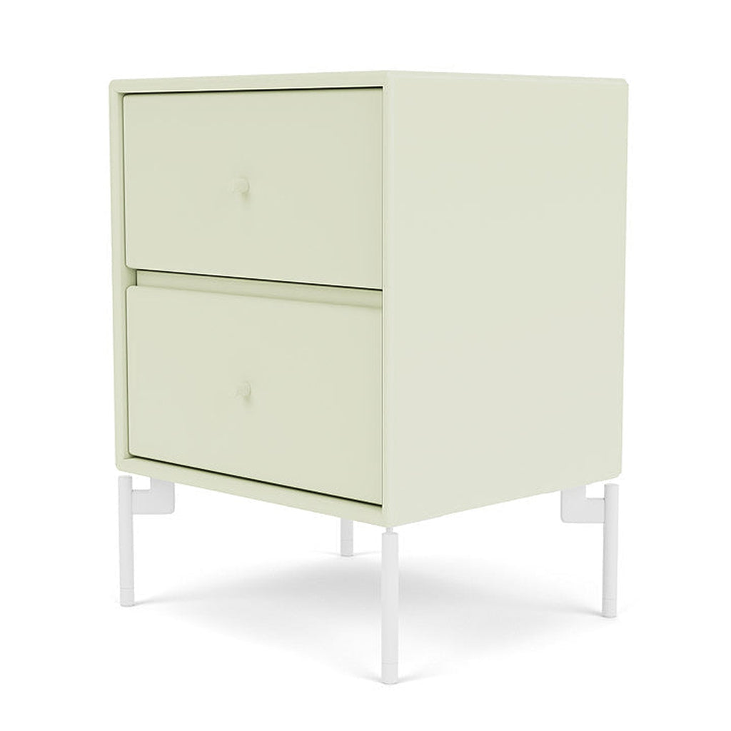 [product_category]-Montana Drift Drawer Module With Legs, Pomelo/Snow White-Montana Furniture-5714322382847-000DRIFT-140-02-MON-1