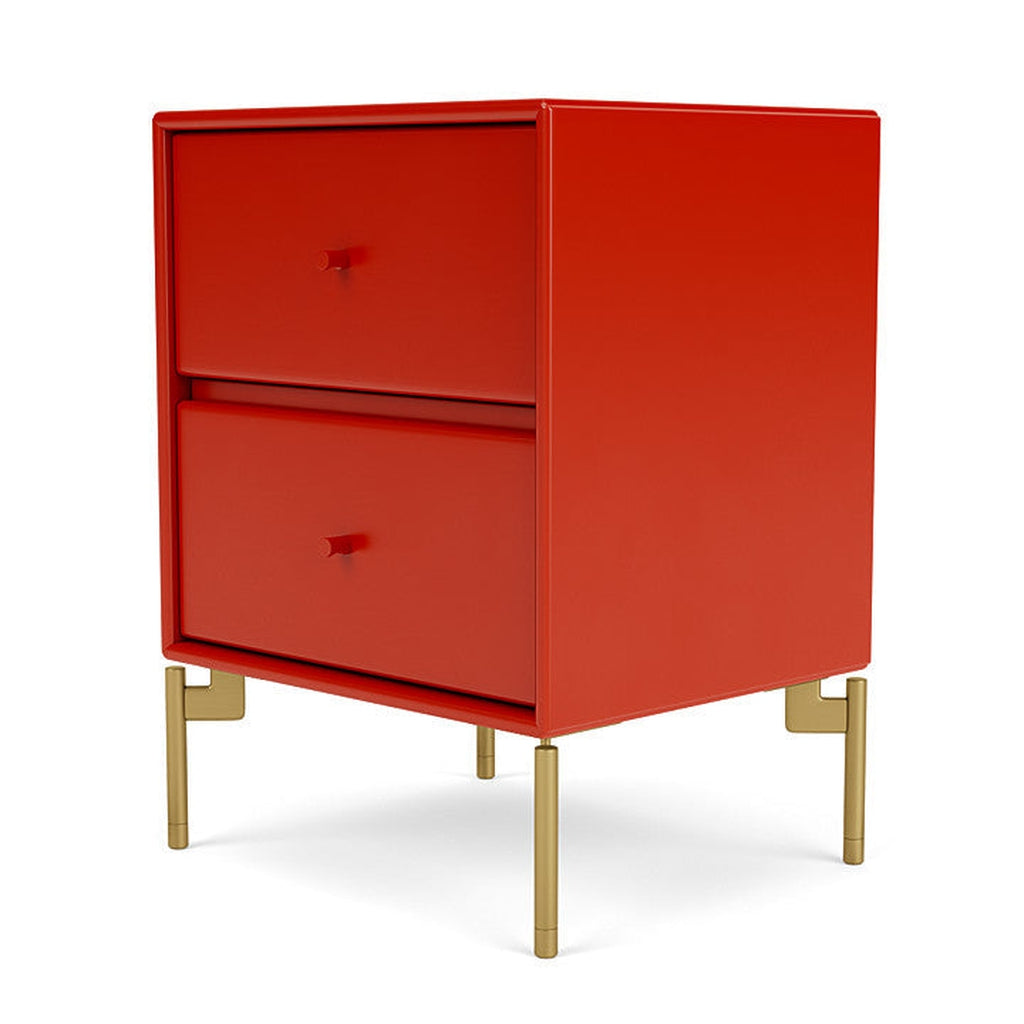 [product_category]-Montana Drift Drawer Module With Legs, Rosehip/Brass-Montana Furniture-5714322383295-000DRIFT-145-09-MON-1