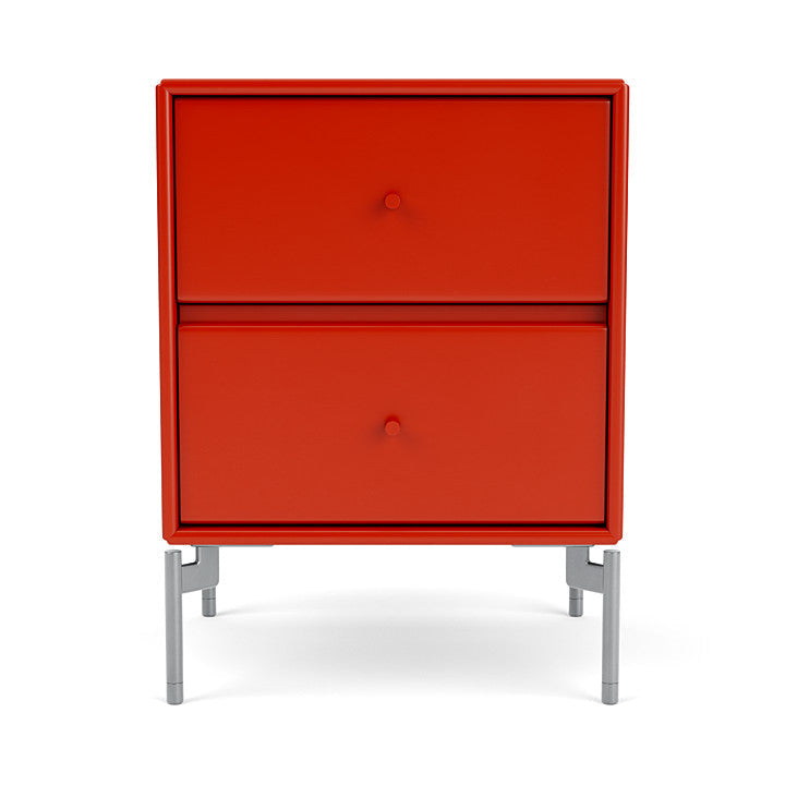 [product_category]-Montana Drift Drawer Module With Legs, Rosehip/Matt Chrome-Montana Furniture-5714322383226-000DRIFT-145-01-MON-2