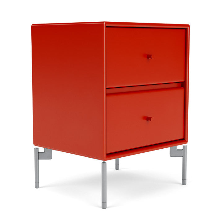 [product_category]-Montana Drift Drawer Module With Legs, Rosehip/Matt Chrome-Montana Furniture-5714322383226-000DRIFT-145-01-MON-3