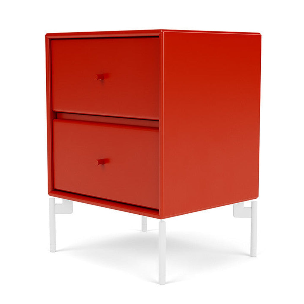[product_category]-Montana Drift Drawer Module With Legs, Rosehip/Snow White-Montana Furniture-5714322383233-000DRIFT-145-02-MON-1
