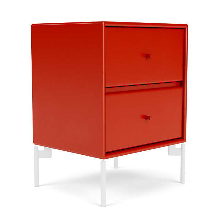 [product_category]-Montana Drift Drawer Module With Legs, Rosehip/Snow White-Montana Furniture-5714322383233-000DRIFT-145-02-MON-3