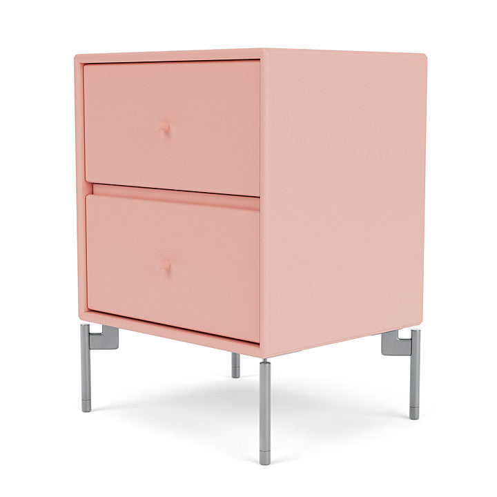 [product_category]-Montana Drift Drawer Module With Legs, Ruby/Matt Chrome-Montana Furniture-5715288345990-000DRIFT-167-01-MON-1