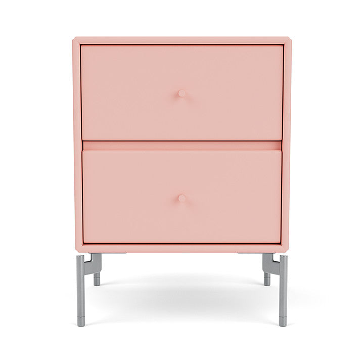 [product_category]-Montana Drift Drawer Module With Legs, Ruby/Matt Chrome-Montana Furniture-5715288345990-000DRIFT-167-01-MON-2