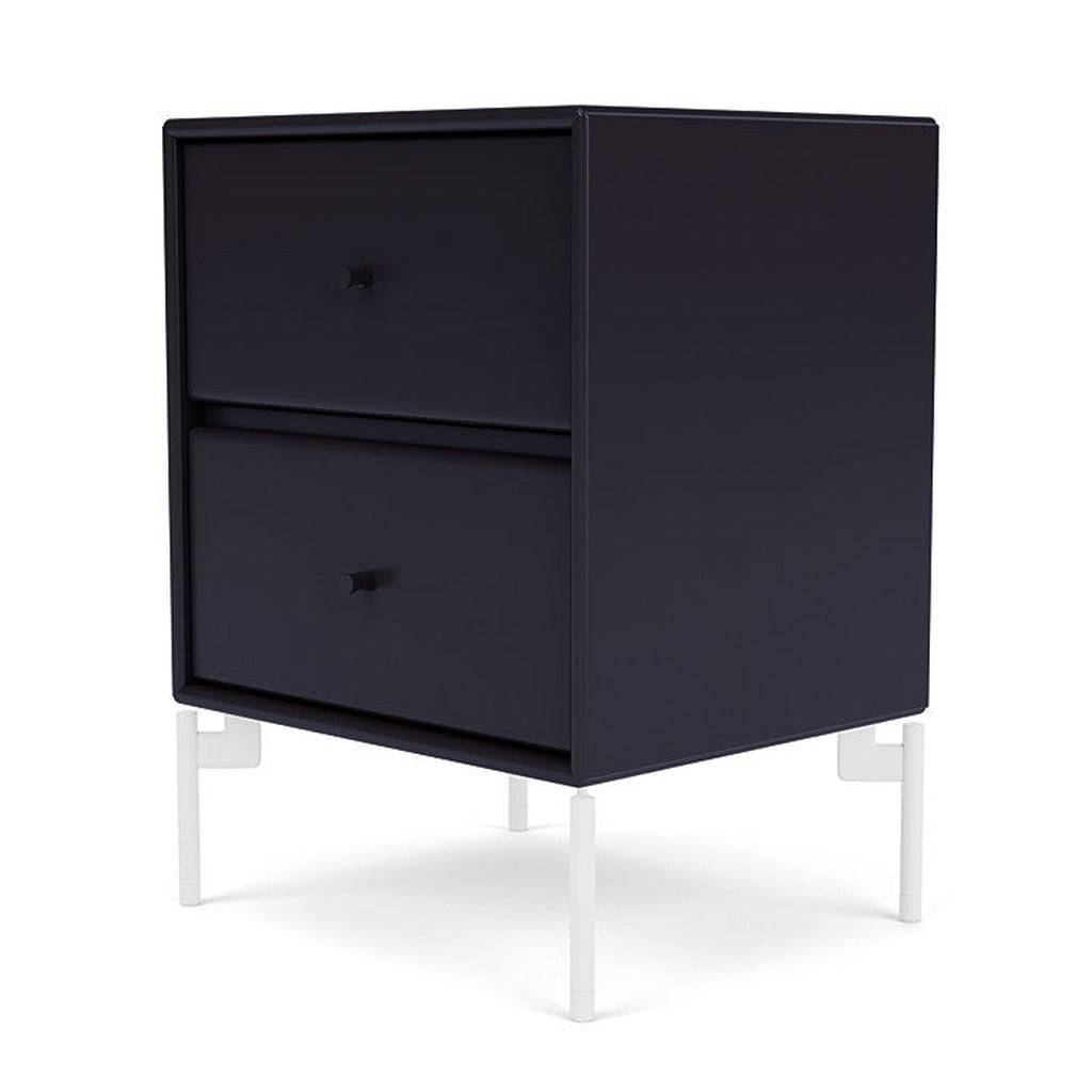 [product_category]-Montana Drift Drawer Module With Legs, Shadow/Snow White-Montana Furniture-5714322383387-000DRIFT-147-02-MON-1