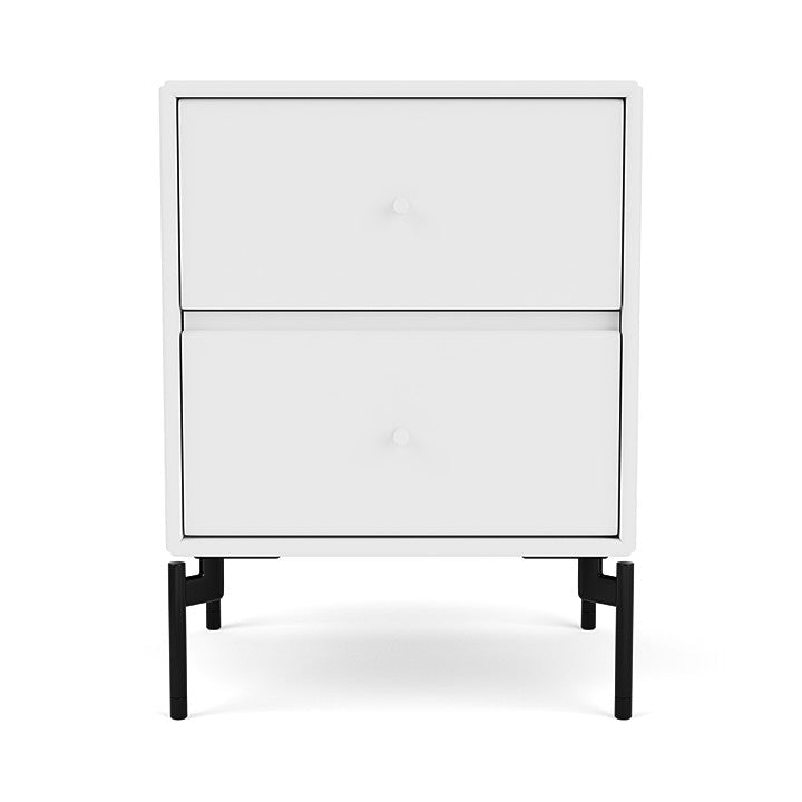 [product_category]-Montana Drift Drawer Module With Legs, Snow White/Black-Montana Furniture-5714322384902-000DRIFT-38-03-MON-2