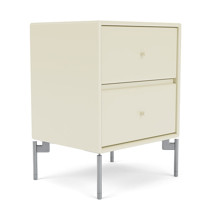 [product_category]-Montana Drift Drawer Module With Legs, Vanilla/Matt Chrome-Montana Furniture-5714322205818-000DRIFT-150-01-MON-3