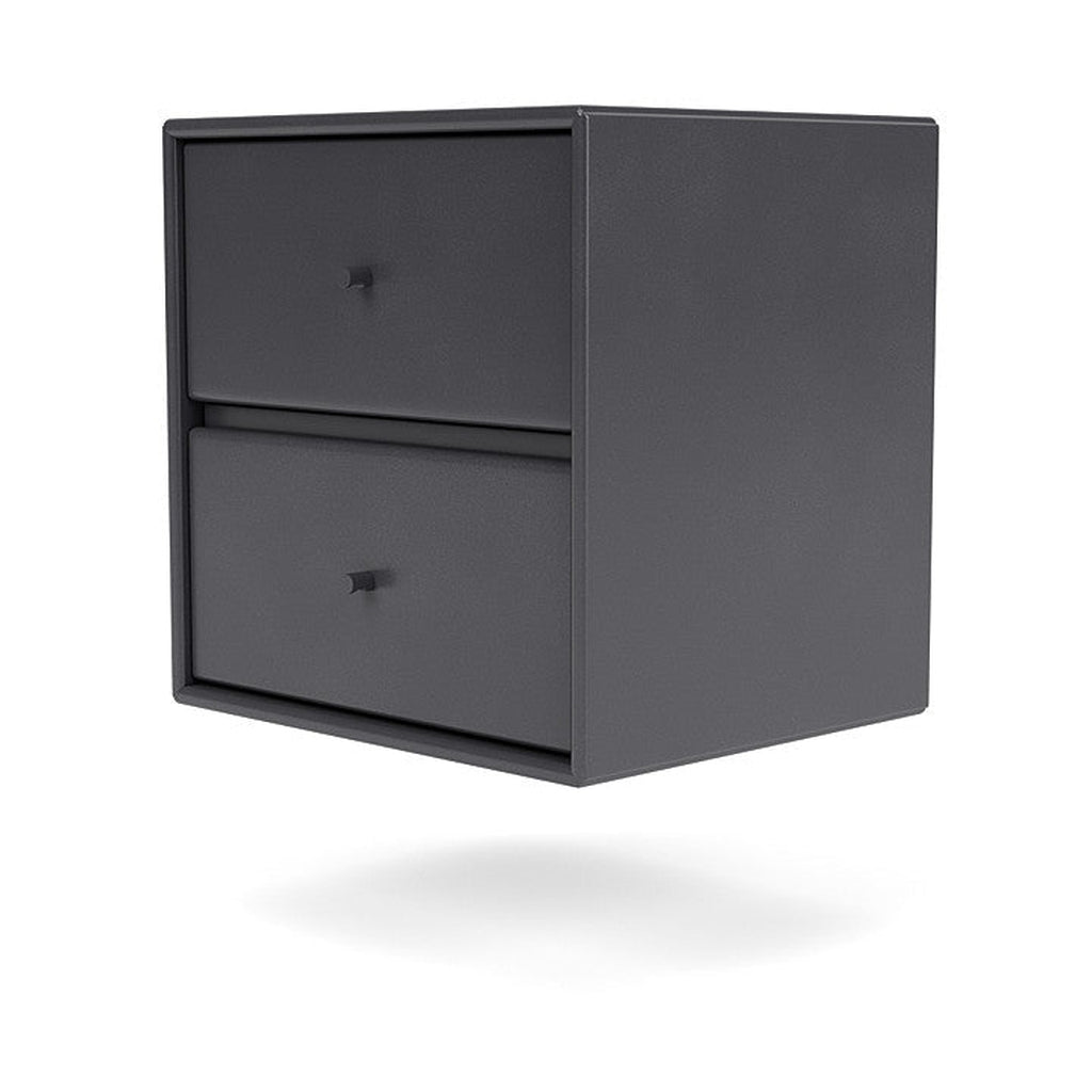 [product_category]-Montana Drift Drawer Module With Suspension Rail, Carbon Black-Montana Furniture-5714322384834-000DRIFT-36-04-MON-1