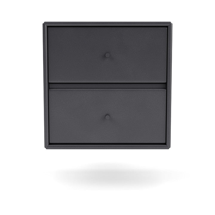 [product_category]-Montana Drift Drawer Module With Suspension Rail, Carbon Black-Montana Furniture-5714322384834-000DRIFT-36-04-MON-2